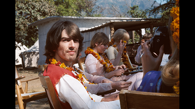 George Harrison © Paul Saltzman 2